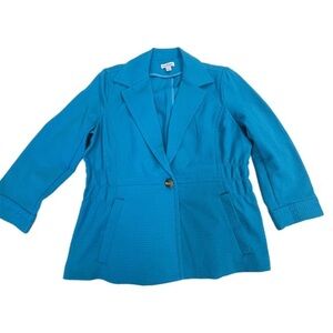 Vintage Joan Rivers blue blazer